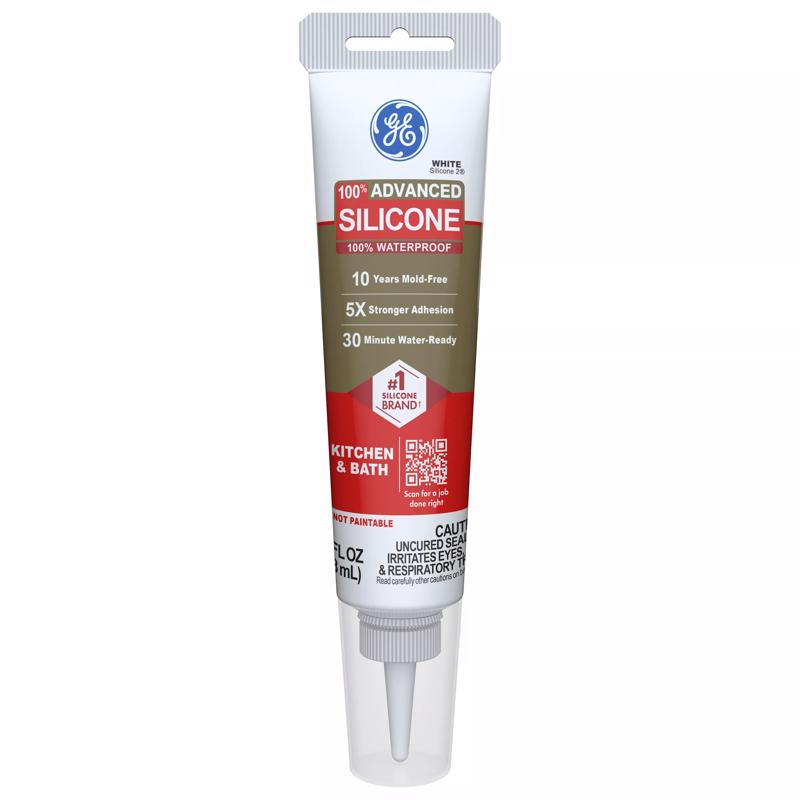 SILICONE II K&b Wht2.8oz - Pack of 12