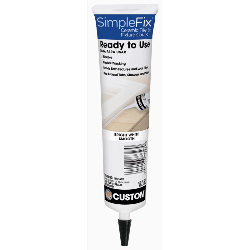 TILE CAULK WHITE 5.5oz