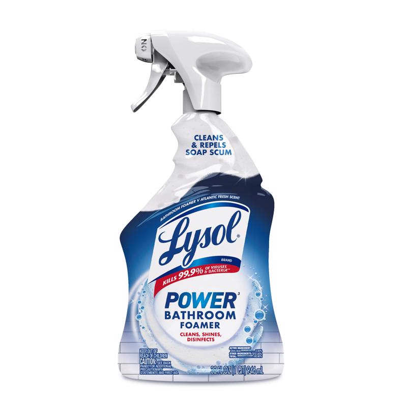 Emery Jensen CLEANR LYS L Tub and Tile Shower Cleaner in a 32oz bottle showing the product label and packaging.