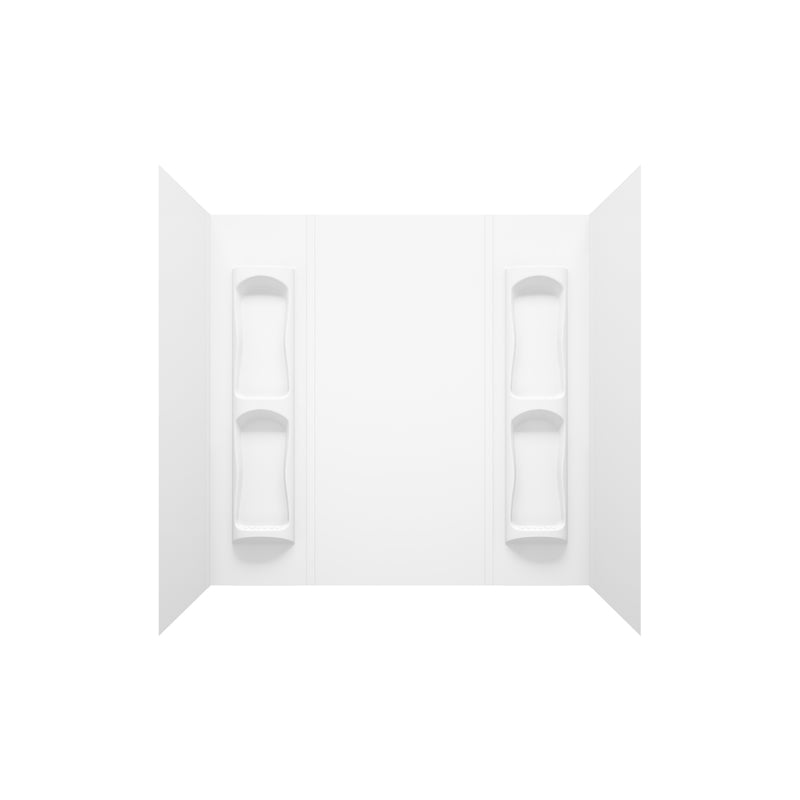 UTAH BATH SURROUND WHT