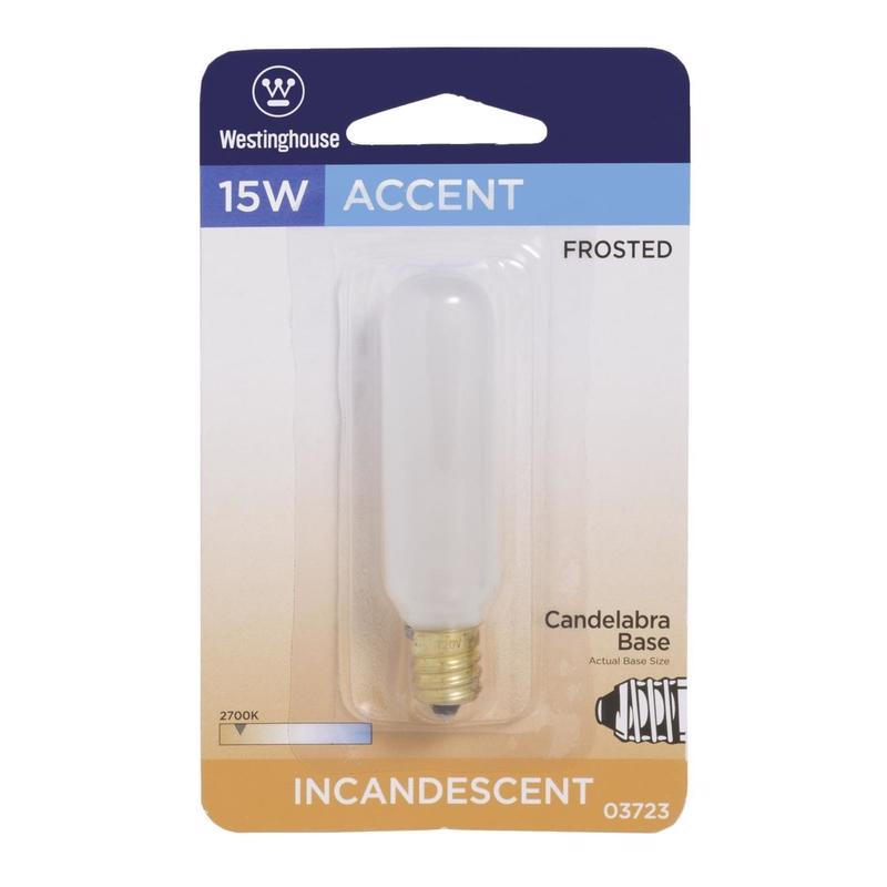 BULB T6 15W 89 LUM 2700K - Pack of 6