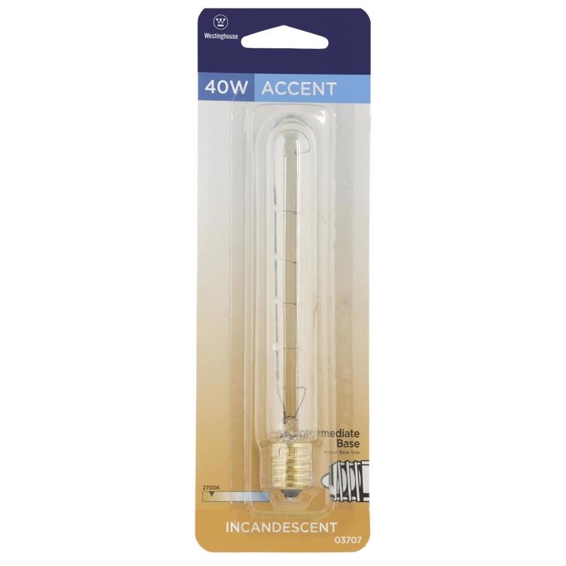 INCAND T6.5 BULB 40W CLR - Pack of 6