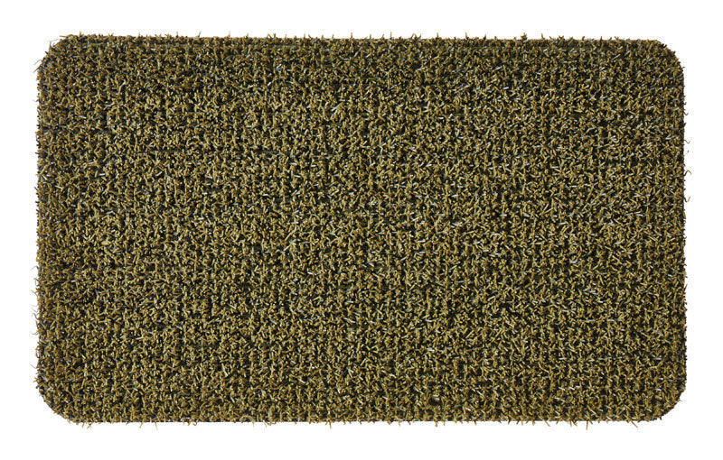 Emery Jensen Astro Mat Urban Green turf door mat 18x30 inches with green grass design for outdoor use