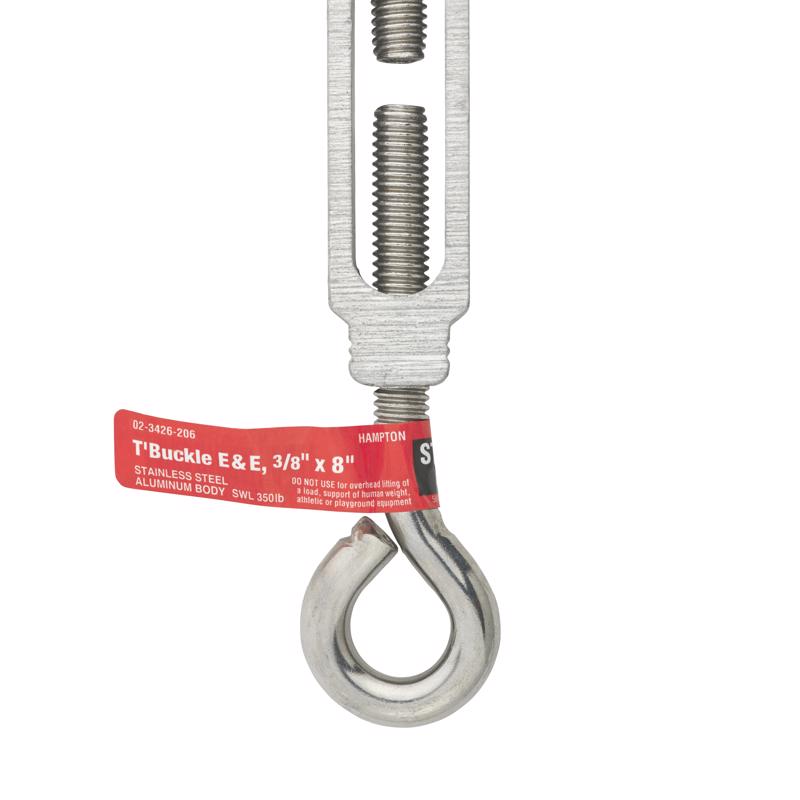 TURNBKL 3/8"X8" SS EE - Pack of 5