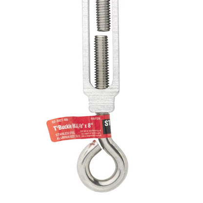 TURNBKL 3/8"X8" SS EHK - Pack of 5