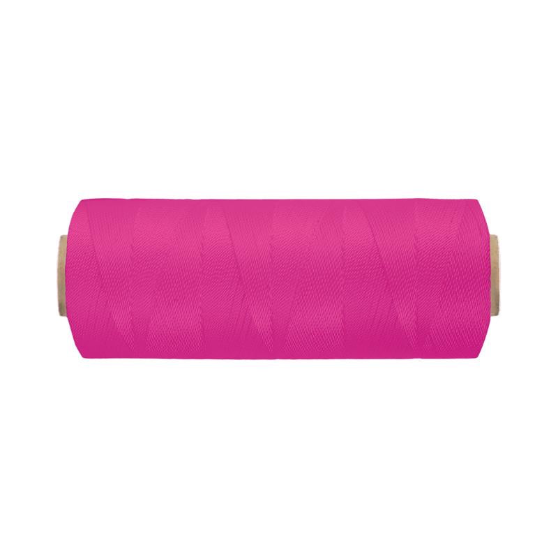 Pink Emery Jensen MASN LNE TWINE & STRING, 18x225 inches, shown coiled and ready for use.