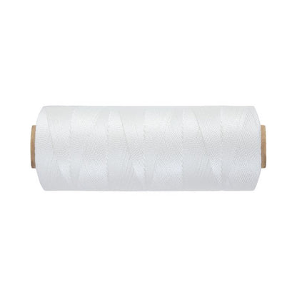 White Mason LN TWN WHT #18 Emery Jensen twine spool with 500 feet of durable string for crafting and binding projects.