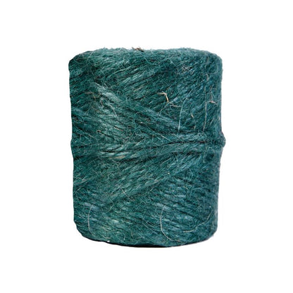 Emery Jensen jute twine twist, 200-foot length, natural fiber string for gardening and craft projects.
