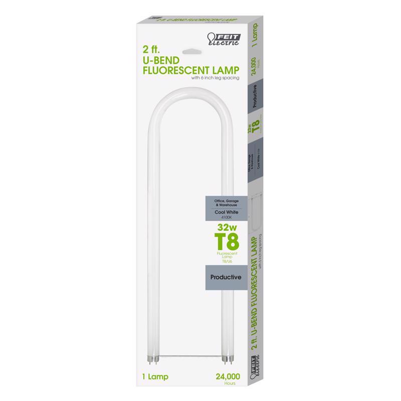 BULB FL UBND T8 6" 32W - Pack of 6