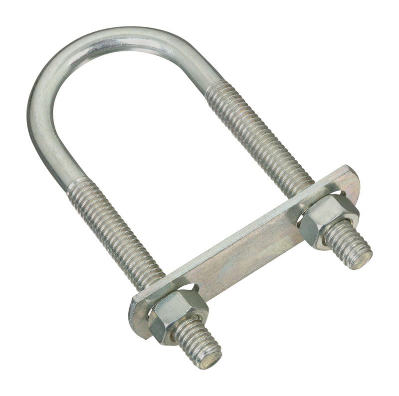 Emery Jensen U-Bolt 5/16x1-3/8x3-3/4 inch, heavy-duty steel U-bolt for securing pipes or equipment.