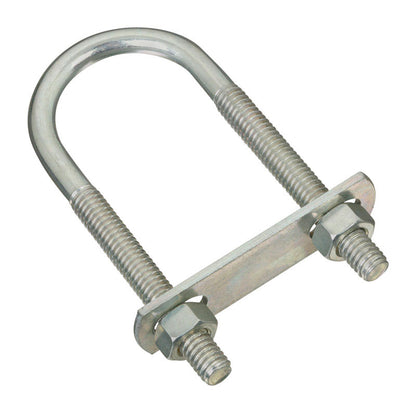 Emery Jensen U-Bolt 5/16x1-3/8x3-3/4 inch, heavy-duty steel U-bolt for securing pipes or equipment.