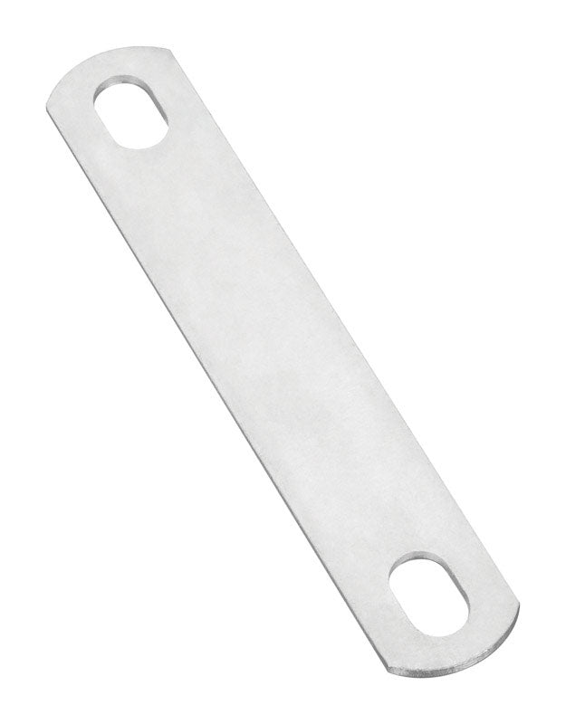 Zinc U-bolt plate from Emery Jensen, 3/8 inch by 4 inch, showing the U-bolt with plate for secure fastening and support.