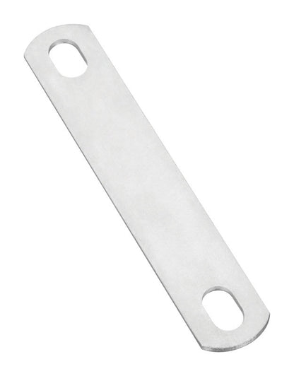 Zinc U-bolt plate from Emery Jensen, 3/8 inch by 4 inch, showing the U-bolt with plate for secure fastening and support.