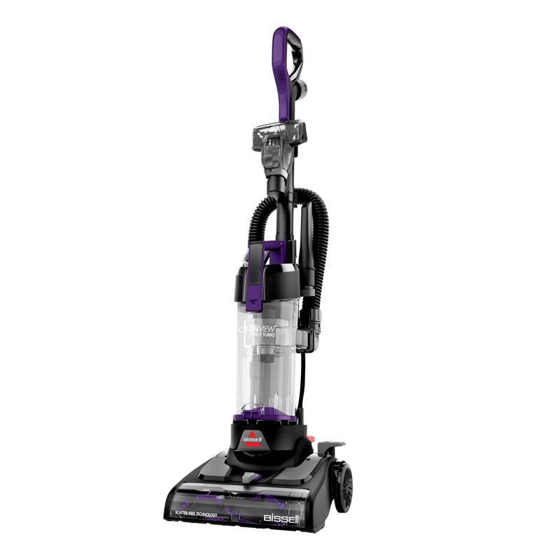 Emery Jensen Compact Vacuum Multi 29-inch upright vacuum cleaner with a lightweight design and adjustable handle.