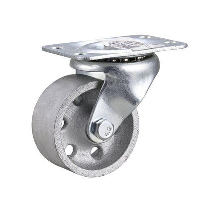 Emery Jensen utility caster CST SWVL 125# 2-inch wheel with durable metal frame for heavy-duty use.