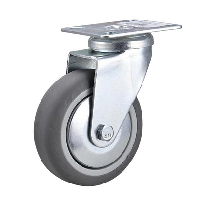 Emery Jensen utility caster SWVL THRM 121# 3-inch heavy-duty caster wheel with a durable metal frame.