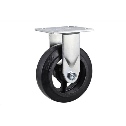 Emery Jensen CASTR MOLDON 410# 6-inch utility casters with durable wheels for heavy-duty mobility and industrial use.