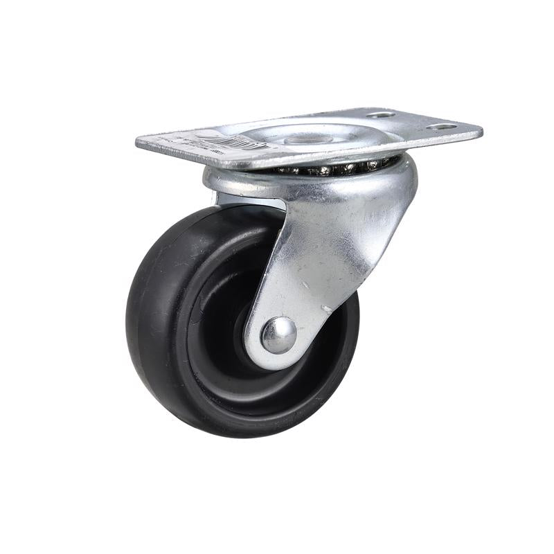 Utility caster with a 2-inch Emery Jensen Castr Plate SWVL 125# for durable mobile equipment.