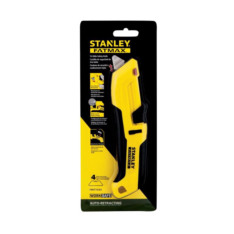 SAFETY KNF SLDNG Blk/ylw