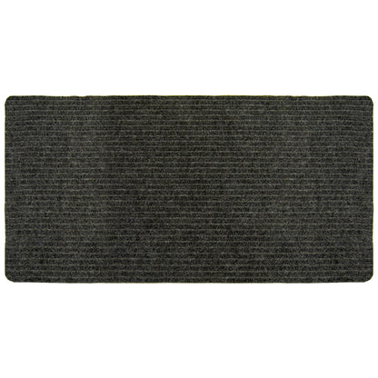 Emery Jensen 26"x45' Runner utility mat in durable char color, ideal for industrial and home garage flooring.