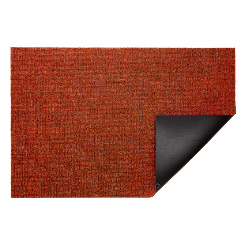 Emery Jensen utility mat in orange, 24x36 inches, durable rubber surface, ideal for industrial or workshop use.