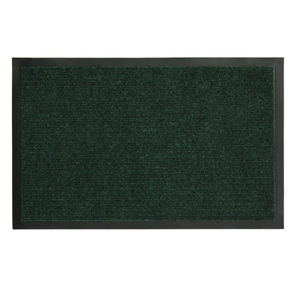 Green Emery Jensen Utility Mat, 28x18 inches, durable rubber surface for industrial or household use.