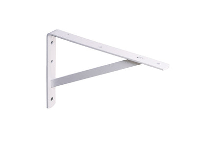 BRACKET SHELF "l" 12"WHT