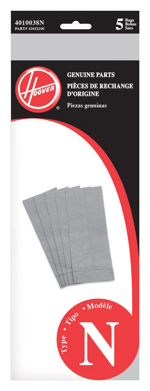 VAC BAG TYPE N PK5
