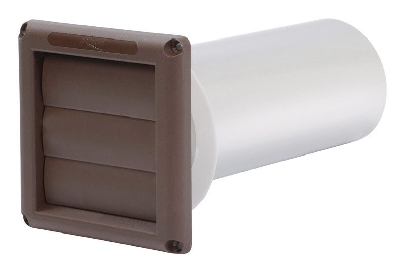 Emery Jensen Supurrvent HD Collar 4-inch vent kit component for HVAC systems, showing the black plastic collar and vent opening.