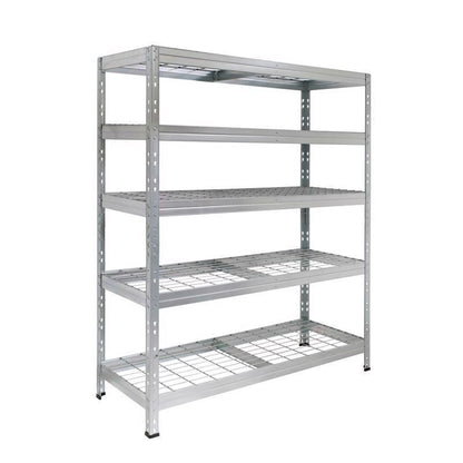 SHLF UNT 5-TIER MTL 47"W