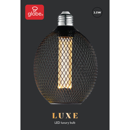 FLM LED G40 E26 BLK 40W