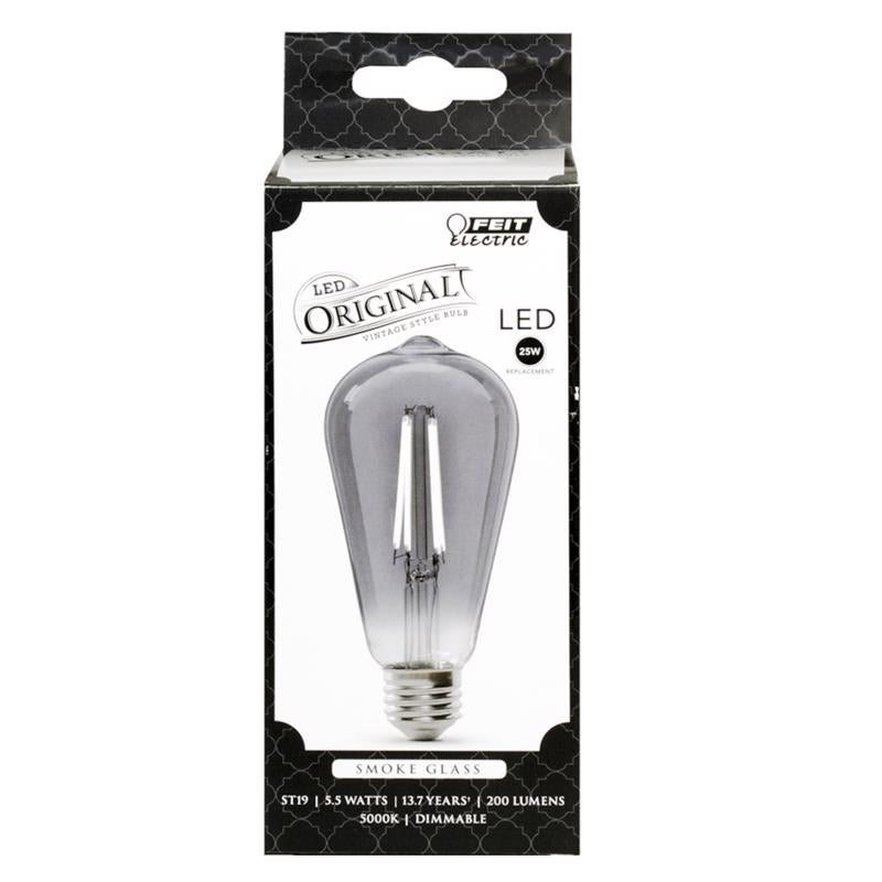 LED ST19 E26 SMK 25W DIM