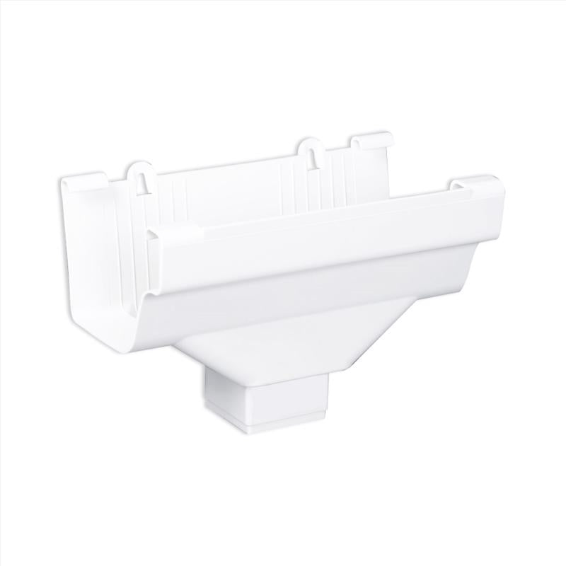 Emery Jensen GUTTR DRP OUTLT vinyl accessory in white, designed for vinyl record storage or display.