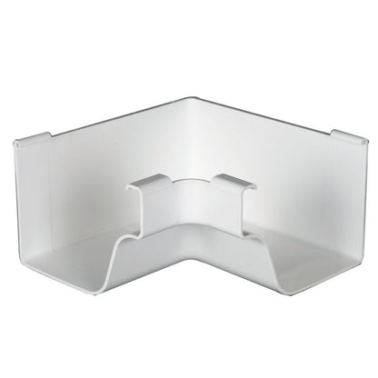 White inside corner vinyl accessory by Emery Jensen, designed for vinyl installation and finishing.