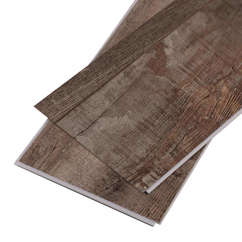 Emery Jensen vinyl flooring planks in a 48-inch rectangular design with a wood grain finish, ideal for durable home flooring.