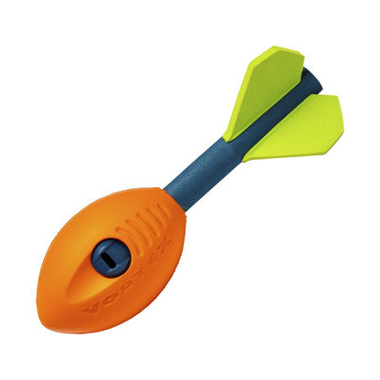 Emery Jensen HWLR FTBAL foam volleyball or badminton ball in bright orange, 1-pack, suitable for recreational play.
