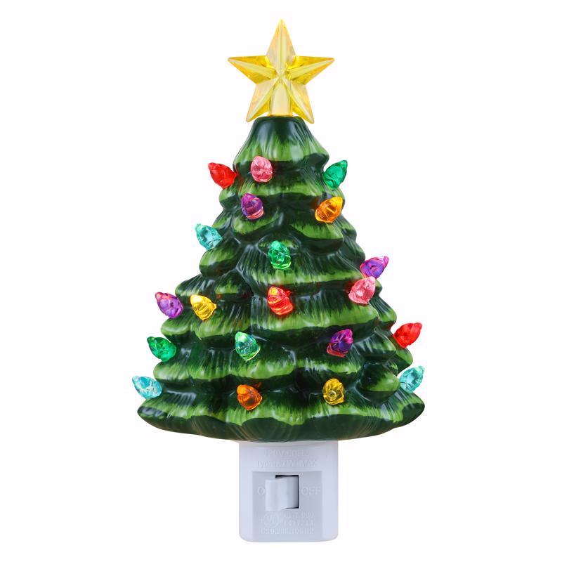 Emery Jensen CMAS Tree Nightlight wall decor in 6.5-inch size, pack of 6, decorative wall art for home interiors.