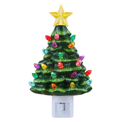 Emery Jensen CMAS Tree Nightlight wall decor in 6.5-inch size, pack of 6, decorative wall art for home interiors.