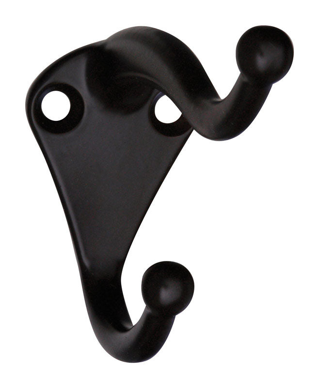 Emery Jensen wall-mounted coat and hat hook with an orb design, perfect for organizing entryways or closets.