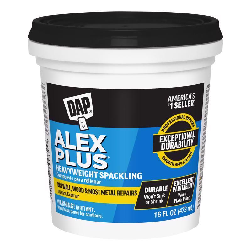 Emery Jensen ALEX PLUS SPACKLING PT wall repair compound pack of 12, ready for drywall patching and surface repairs.