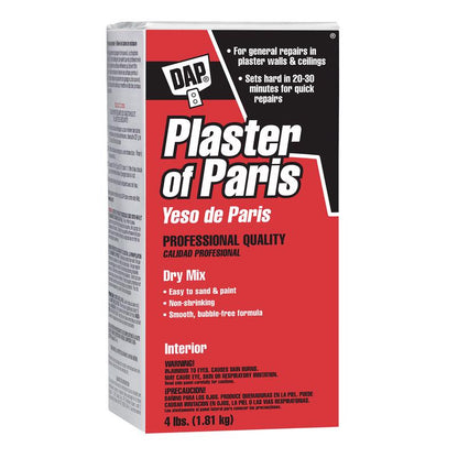 PLASTER OF PARIS WHT 4LB - Pack of 6