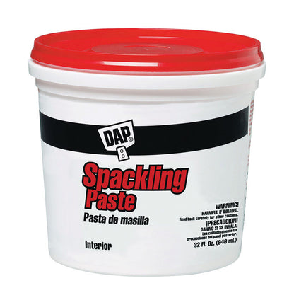 SPACKLE PSTE 1QRT WHT