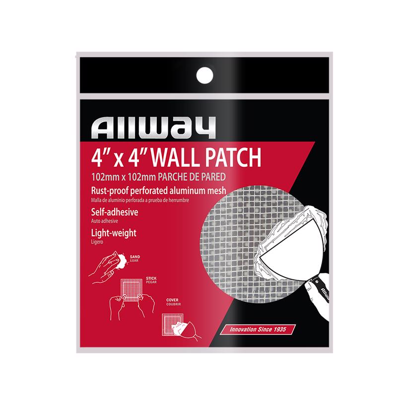 DRYWALL MESH PATCH 4X4" - Pack of 10