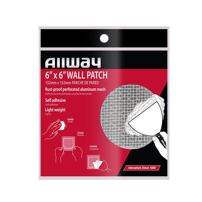DRYWALL MESH PATCH 6X6" - Pack of 10