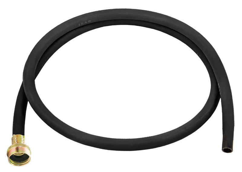 Emery Jensen 5-foot washing machine utility hose with flexible, durable design for secure water connection.