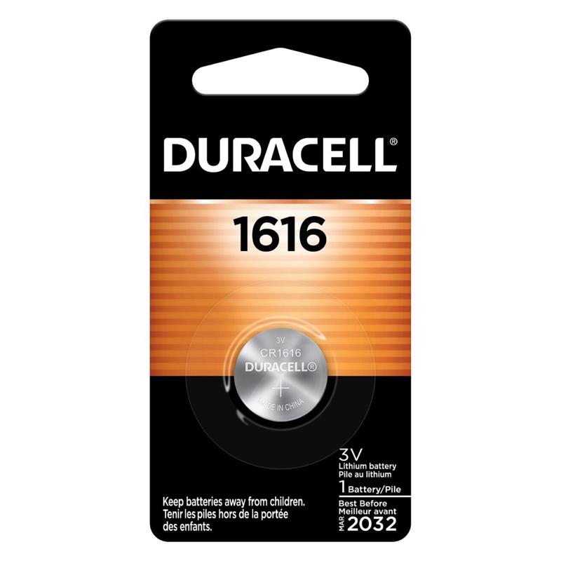 DUR BATT LTHM 1616 1PK