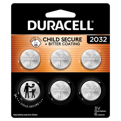DUR BATT LTHM 2032 6PK - Pack of 6