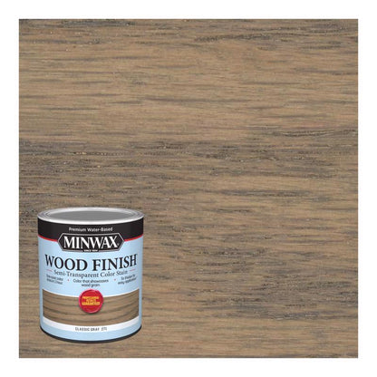 MINWAX WB ST STN GRY 1QT