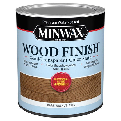 WOOD STAIN DRK WALNT 1QT - Pack of 4