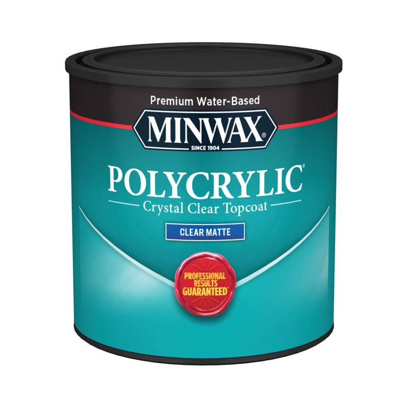 MW POLYCRYLIC MAT 1/2 PT - Pack of 4